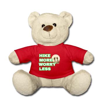 Hike more - Teddy Bear - red - Front