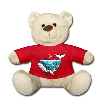 Wal - Teddy - Rot - Vorne
