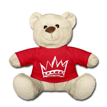 The crown of style - Teddy Bear - red - Front