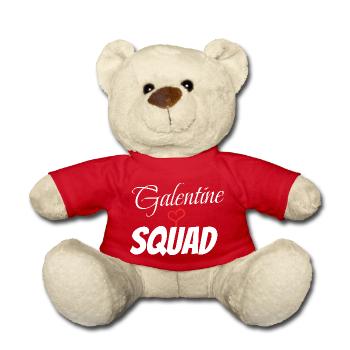 Galentine squad - Teddy Bear - red - Front