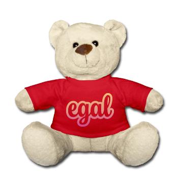 all the same - Teddy Bear - red - Front