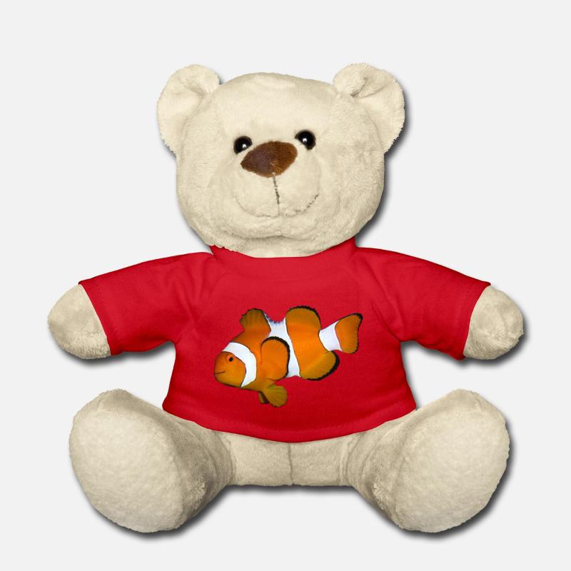 Poissons1 - Nounours - rouge