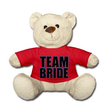 Team Bride 3D - Teddy - Rot - Vorne