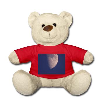Mann im Mond 1 - Teddy - Rot - Vorne