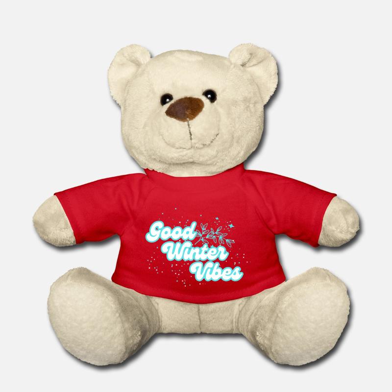 Winter Vibes - Teddy - Rot