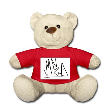 Graffiti - Teddy - Rot - Vorne
