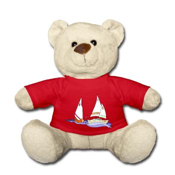 Segelboot - Teddy - Rot - Vorne