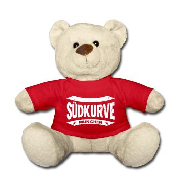 Sweat à capuche Munich South Curve – Pride from the Curve - Nounours - rouge - Devant