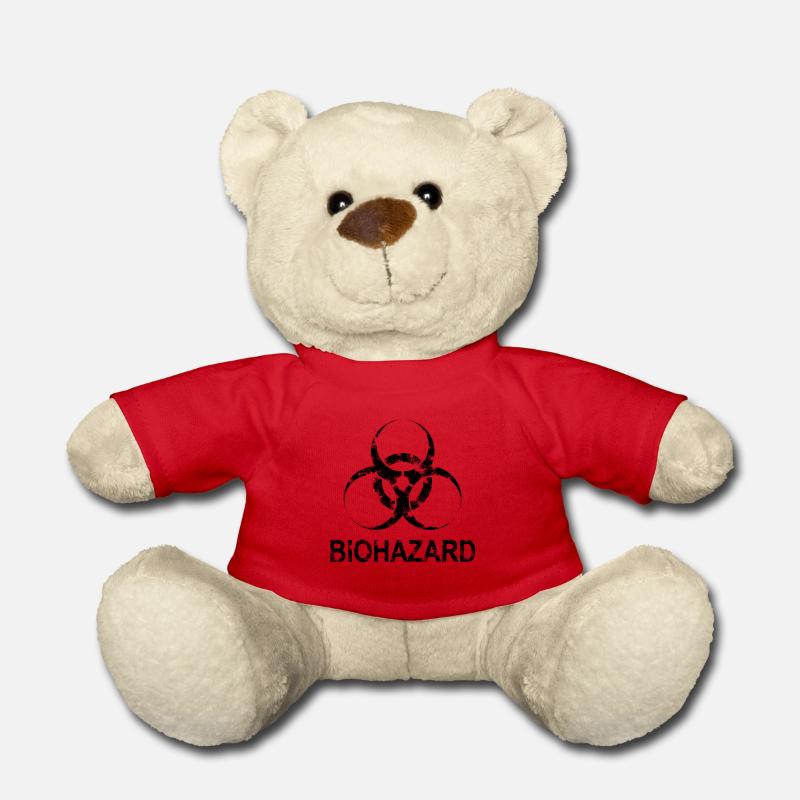 BIOHAZARD VINTAGE - Nounours - rouge