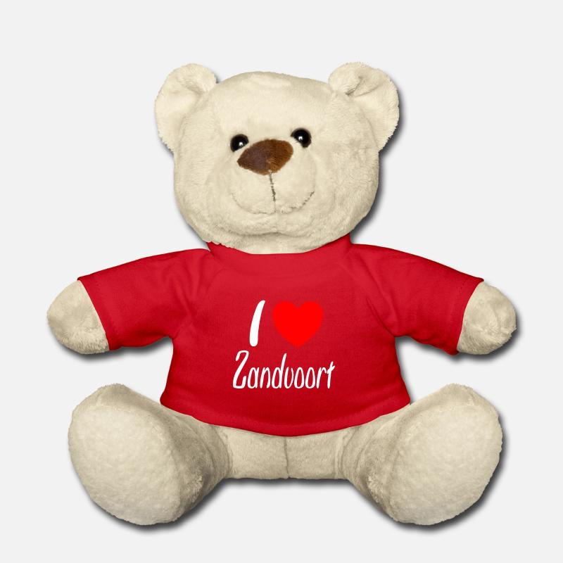 I love Zandvoort - Teddy - Rot