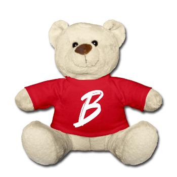 B - Teddy Bear - red - Front