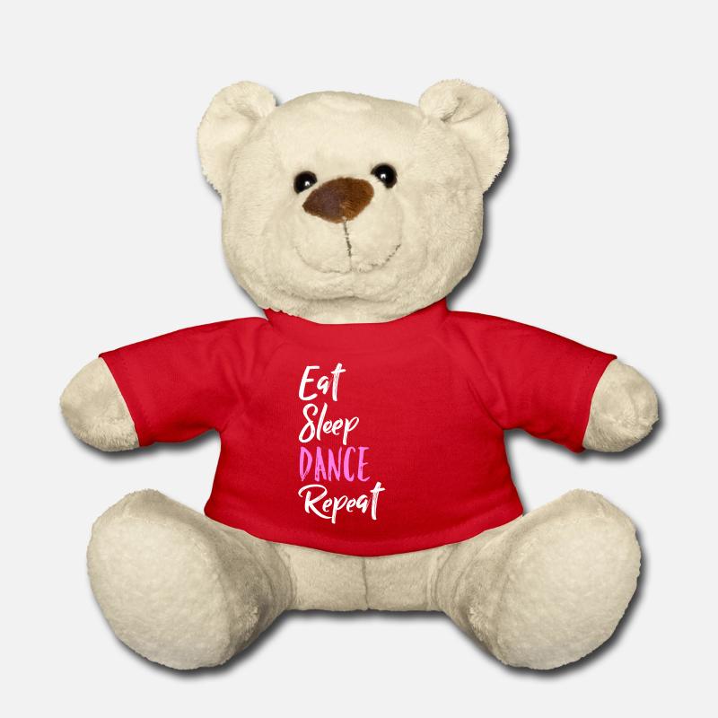 Eat Sleep Dance Repeat - Teddy - Rot