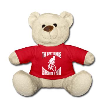 Fahrrad Radfahrer Fahrradfahrer Radfahren Radeln - Teddy - Rot - Vorne