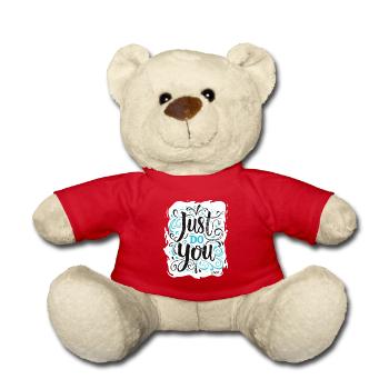 Soyez vous-même, tout simplement ! - Nounours - rouge - Devant
