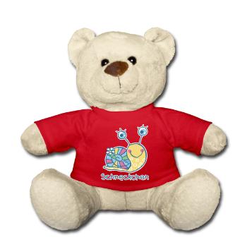 Escargot - Nounours - rouge - Devant