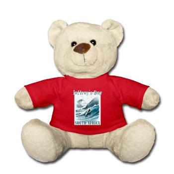 Jeffrey's Bay Surfing Adventure Jeffreys Bay - Teddy Bear - red - Front