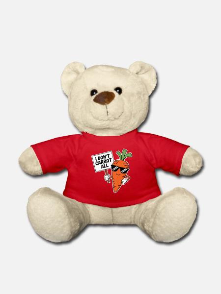 Ich mache nicht nur Karotten für Gemüse - Teddy - Rot