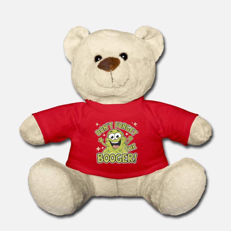 CROTTE DE NEZ - Nounours - rouge