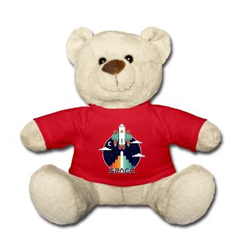 Raum und retro - Teddy - Rot - Vorne