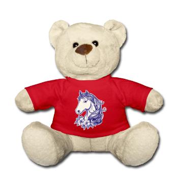Horse Kids - Teddy Bear - red - Front