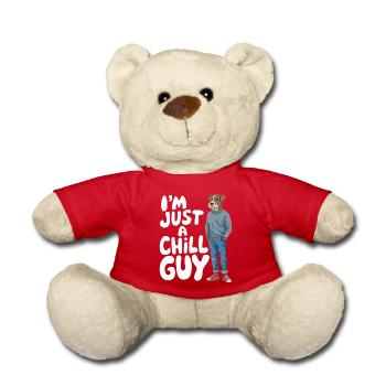 I'm just a Chill Guy Meme - Teddy - Rot - Vorne