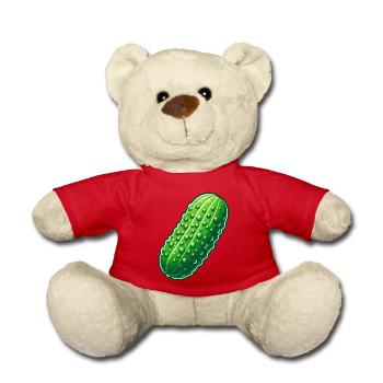 Gros Cornichon - Nounours - rouge - Devant