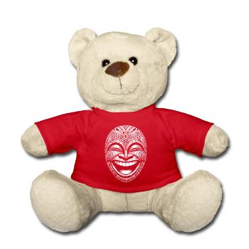 Maske - Teddy - Rot - Vorne