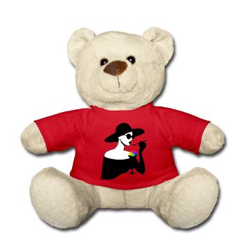 Haute Glace - Teddy Bear - red - Front