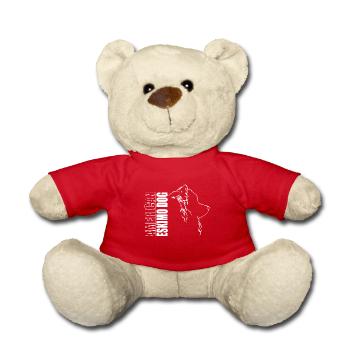 American Eskimo Dog Profile Dogs Wilsigns - Teddy Bear - red - Front