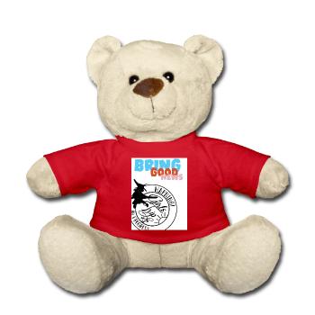 Apportez de bonnes nouvelles. Voyage entre filles. - Nounours - rouge - Devant