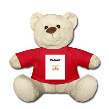 I love Camping - Teddy - Rot - Vorne