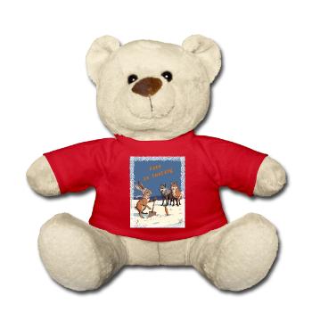 Trial of Fate - Teddy Bear - red - Front