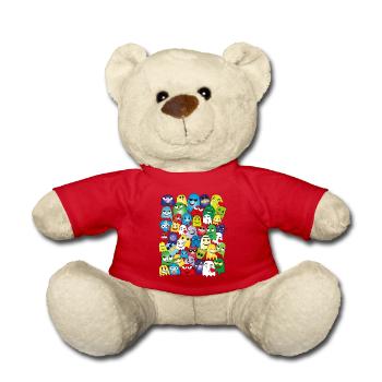 Des esprits drôles - Nounours - rouge - Devant