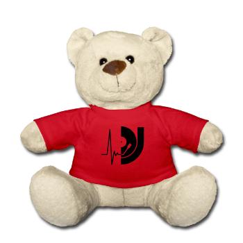 music_pulse_dj - Teddy Bear - red - Front