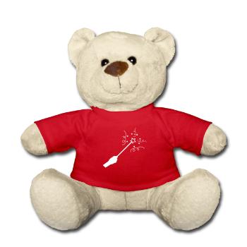Wand - Teddy Bear - red - Front
