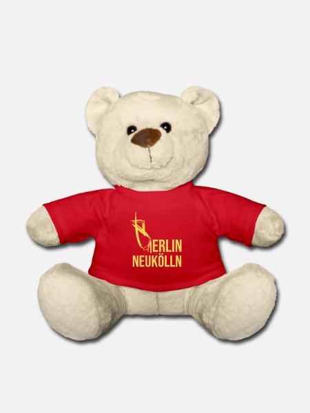 Berlin Neukölln T-Shirt - Teddy - Rot