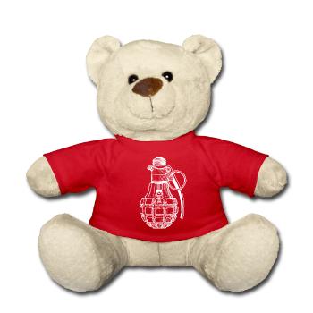 Bulb - Teddy Bear - red - Front
