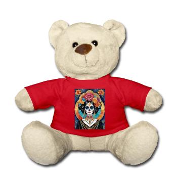 LA CATRINA DELUXE - Teddy Bear - red - Front