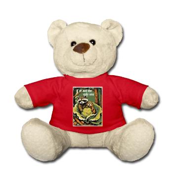 Nicht allein - Teddy - Rot - Vorne