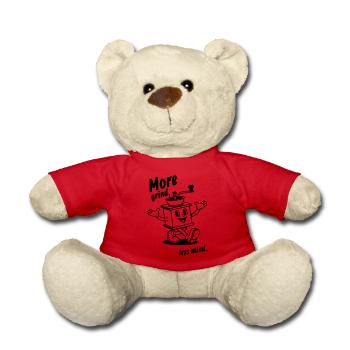 Plus de grind, moins d’esprit ! - Nounours - rouge - Devant