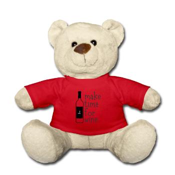 make time for wine - Nounours - rouge - Devant