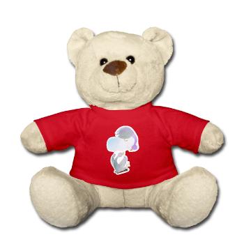 Swing Goose - Teddy Bear - red - Front