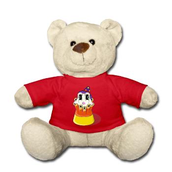 SWEET NIGHT - Teddy Bear - red - Front