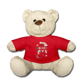ROYAUME DE LA JOIE - Nounours - rouge - Devant
