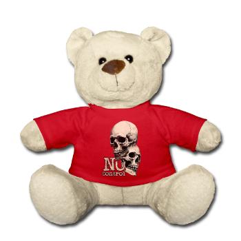 No Control - Teddy Bear - red - Front