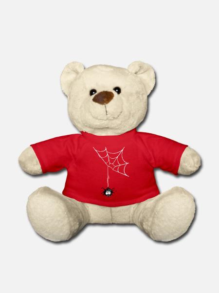 Spinne "Igitte" - Teddy - Rot