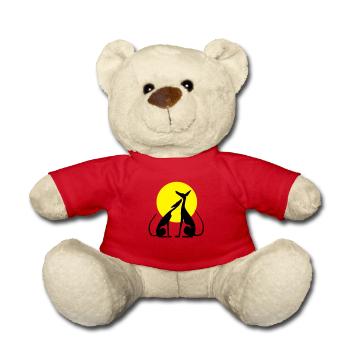 Be mine! - Teddy - Rot - Vorne