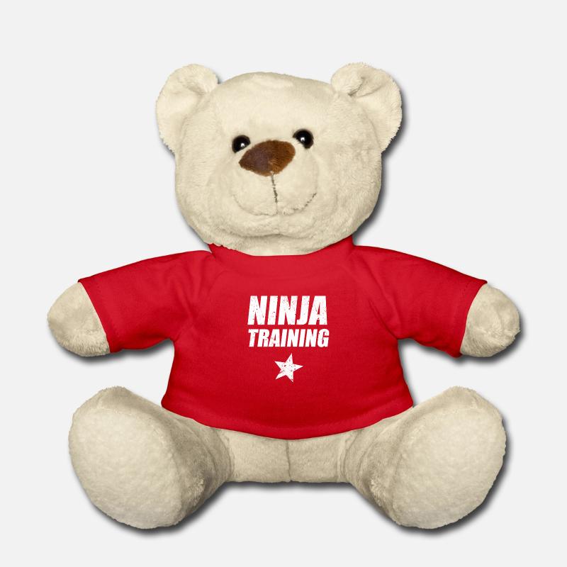 Ninja Warrior - Ninja Training - Teddy - Rot