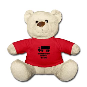 meiner ist 16m lang - Teddy - Rot - Vorne