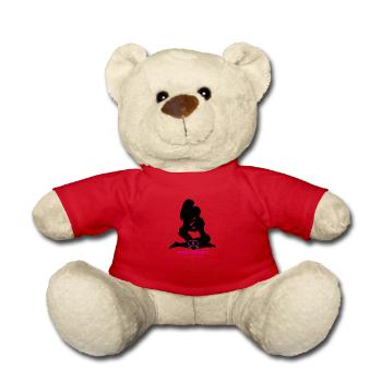 Lesbian - Any questions ? - Teddy Bear - red - Front